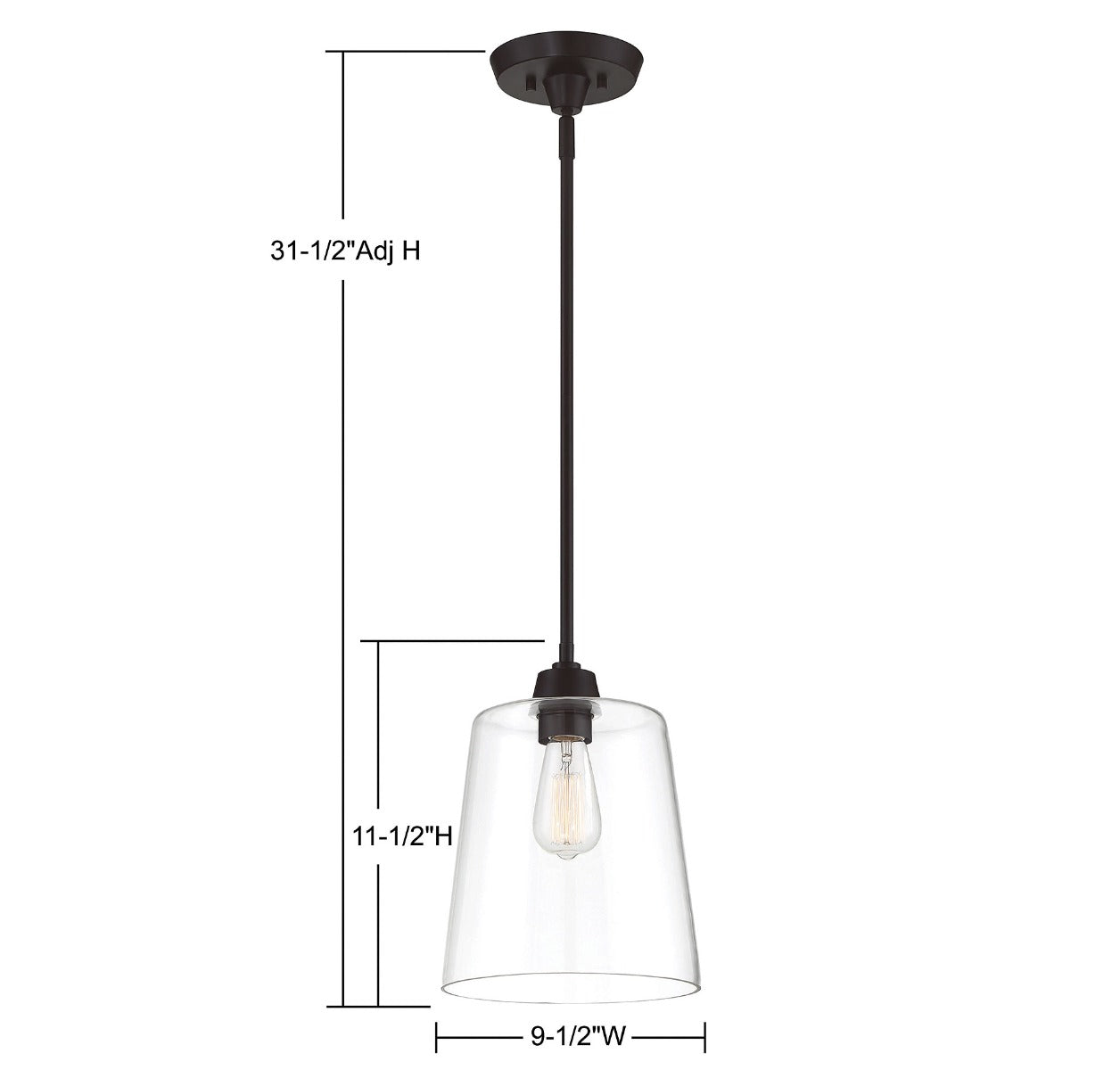 MERIDIAN, INDUSTRIAL MODERN PENDANT, PENDANT LIGHT
