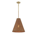 MERIDIAN, NATURAL BRASS PENDANT, PENDANT LIGHT