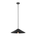 MERIDIAN, BOHEMIAN MID-CENTURY MODERN MATTE BLACK PENDANT, PENDANT LIGHT