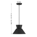 MERIDIAN, MID-CENTURY MODERN PENDANT, PENDANT LIGHT