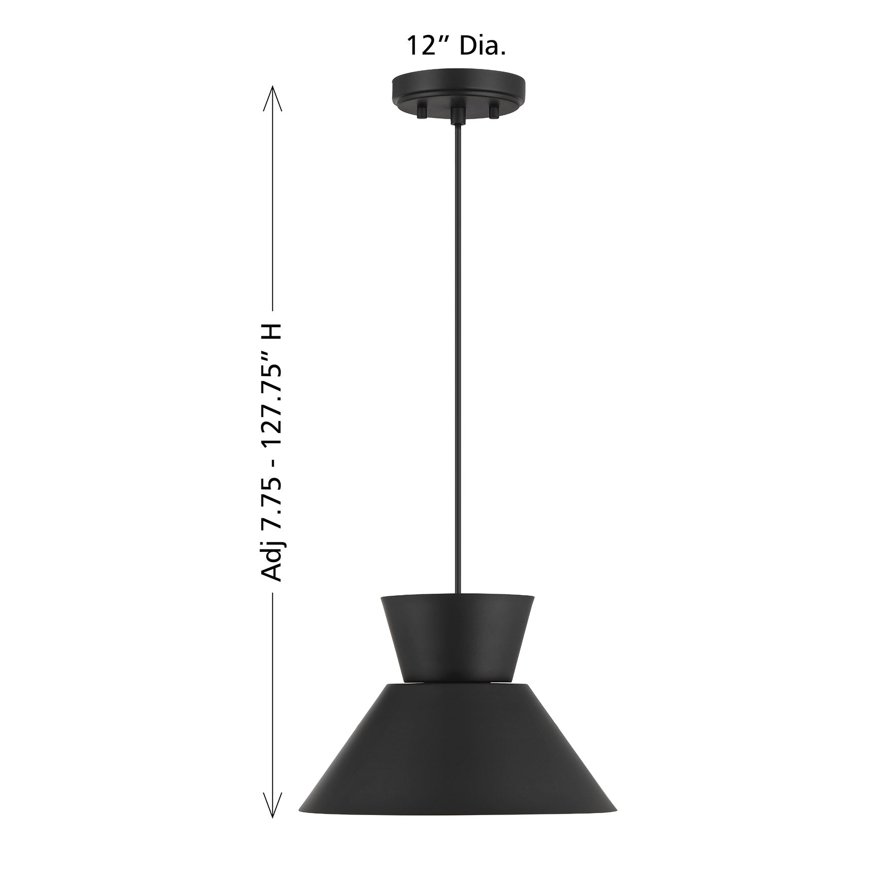 MERIDIAN, MID-CENTURY MODERN PENDANT, PENDANT LIGHT