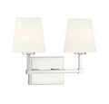 MERIDIAN, CONTEMPORARY TRANSITIONAL POLISHED NICKEL BATH, BATH VANITY LIGHT
