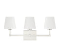 MERIDIAN, CONTEMPORARY TRANSITIONAL POLISHED NICKEL BATH, BATH VANITY LIGHT