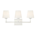 MERIDIAN, CONTEMPORARY TRANSITIONAL POLISHED NICKEL BATH, BATH VANITY LIGHT