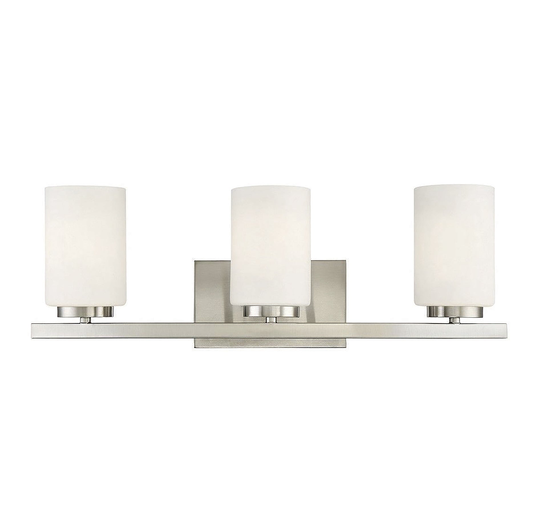 MERIDIAN, CONTEMPORARY TRANSITIONAL BRUSHED NICKEL BATH | M80067BN, BATH VANITY LIGHT