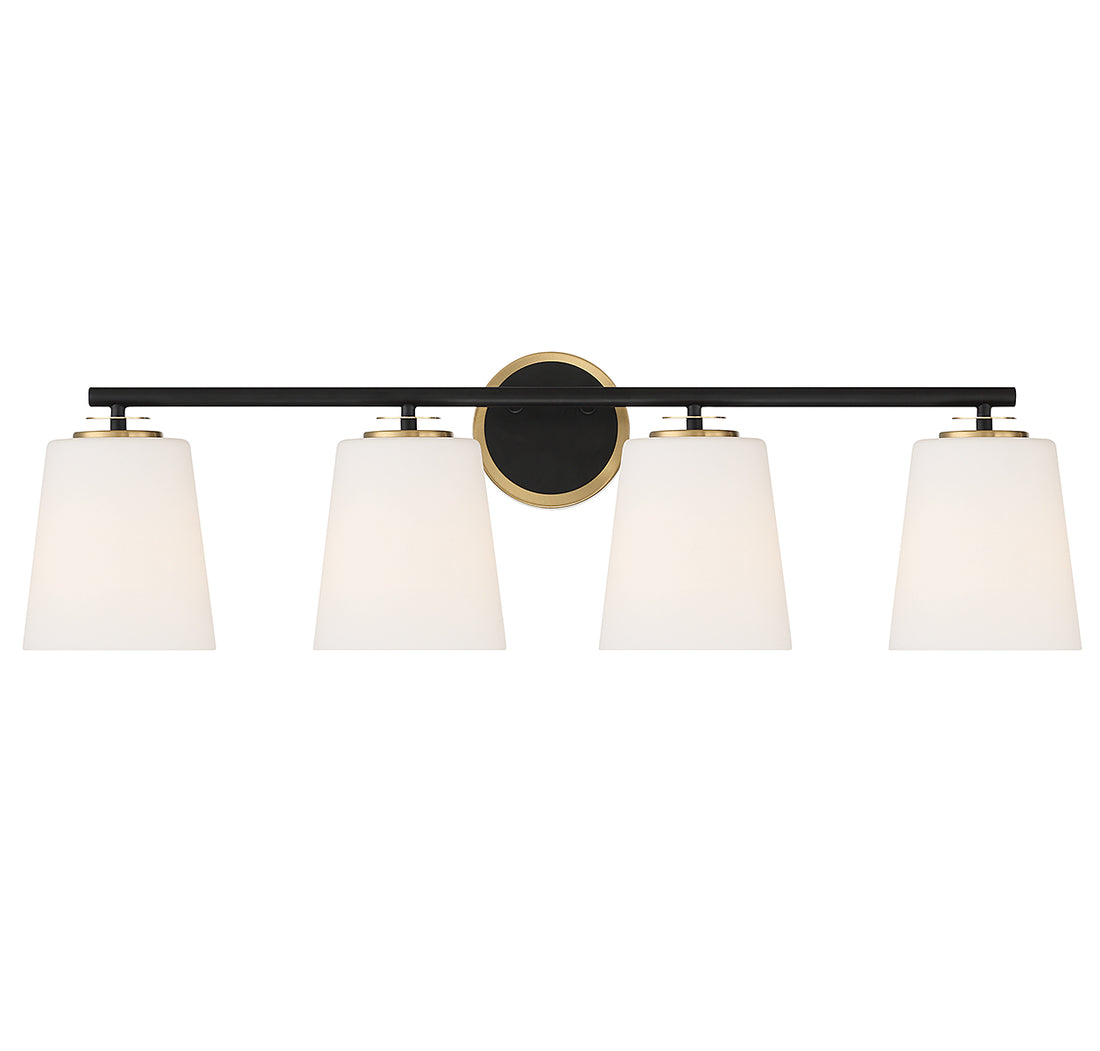 MERIDIAN, CONTEMPORARY BATH 2 | M80079MBKNB, BATH VANITY LIGHT