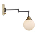 MERIDIAN, MID-CENTURY MODERN FARMHOUSE SCONCE, WALL SCONCES