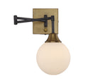 MERIDIAN, MID-CENTURY MODERN FARMHOUSE SCONCE, WALL SCONCES