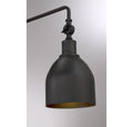 MERIDIAN, INDUSTRIAL RUSTIC OIL RUBBED BRONZE SCONCE, WALL SCONCES