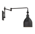 MERIDIAN, INDUSTRIAL RUSTIC OIL RUBBED BRONZE SCONCE, WALL SCONCES