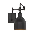 MERIDIAN, INDUSTRIAL RUSTIC OIL RUBBED BRONZE SCONCE, WALL SCONCES