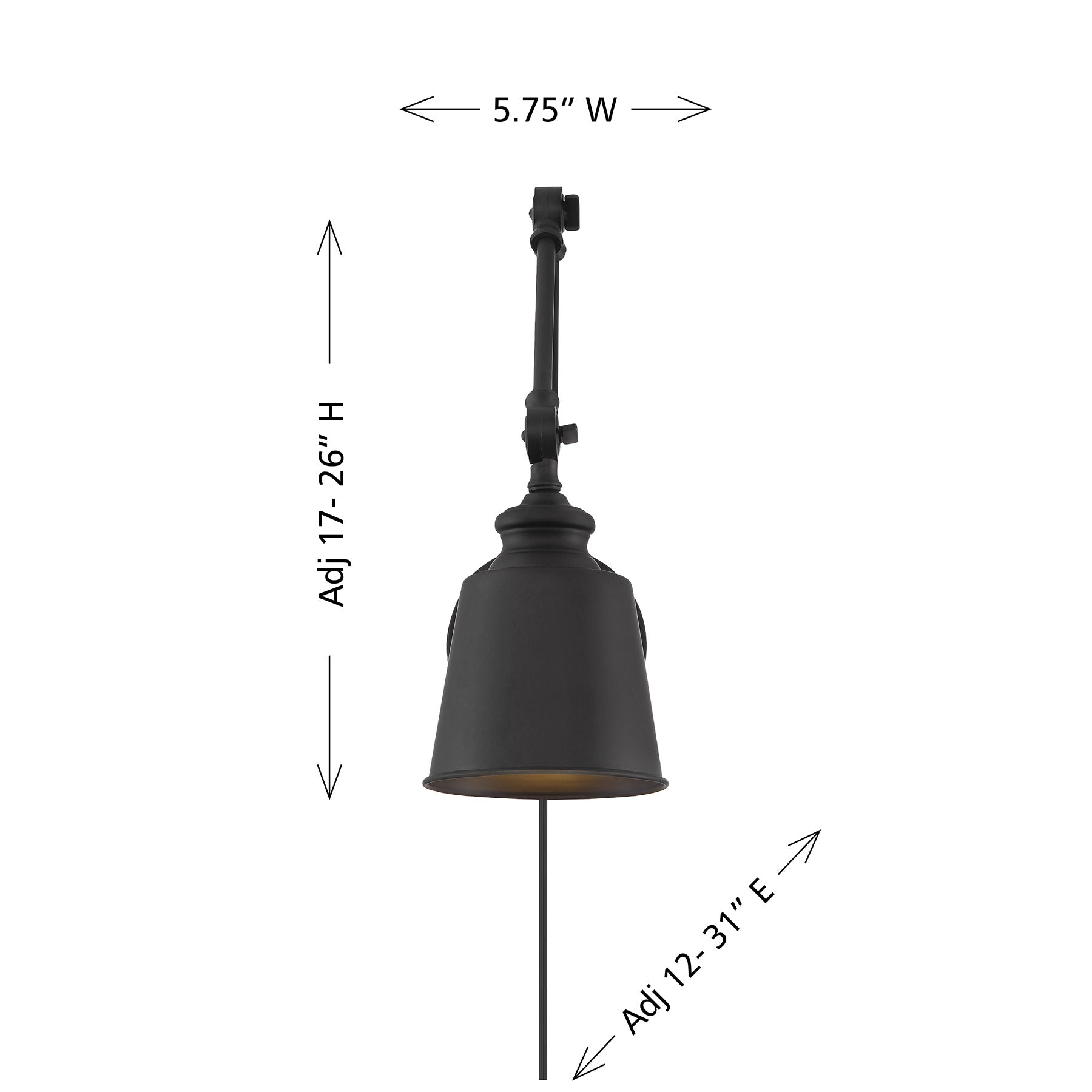 MERIDIAN, VINTAGE INDUSTRIAL SCONCE, WALL SCONCES
