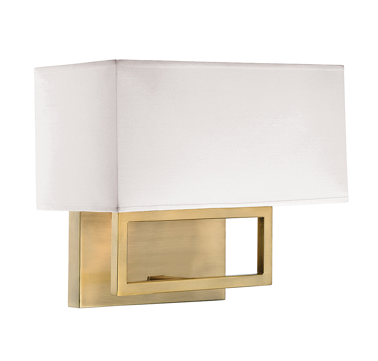MERIDIAN, NATURAL BRASS SCONCE, WALL SCONCES