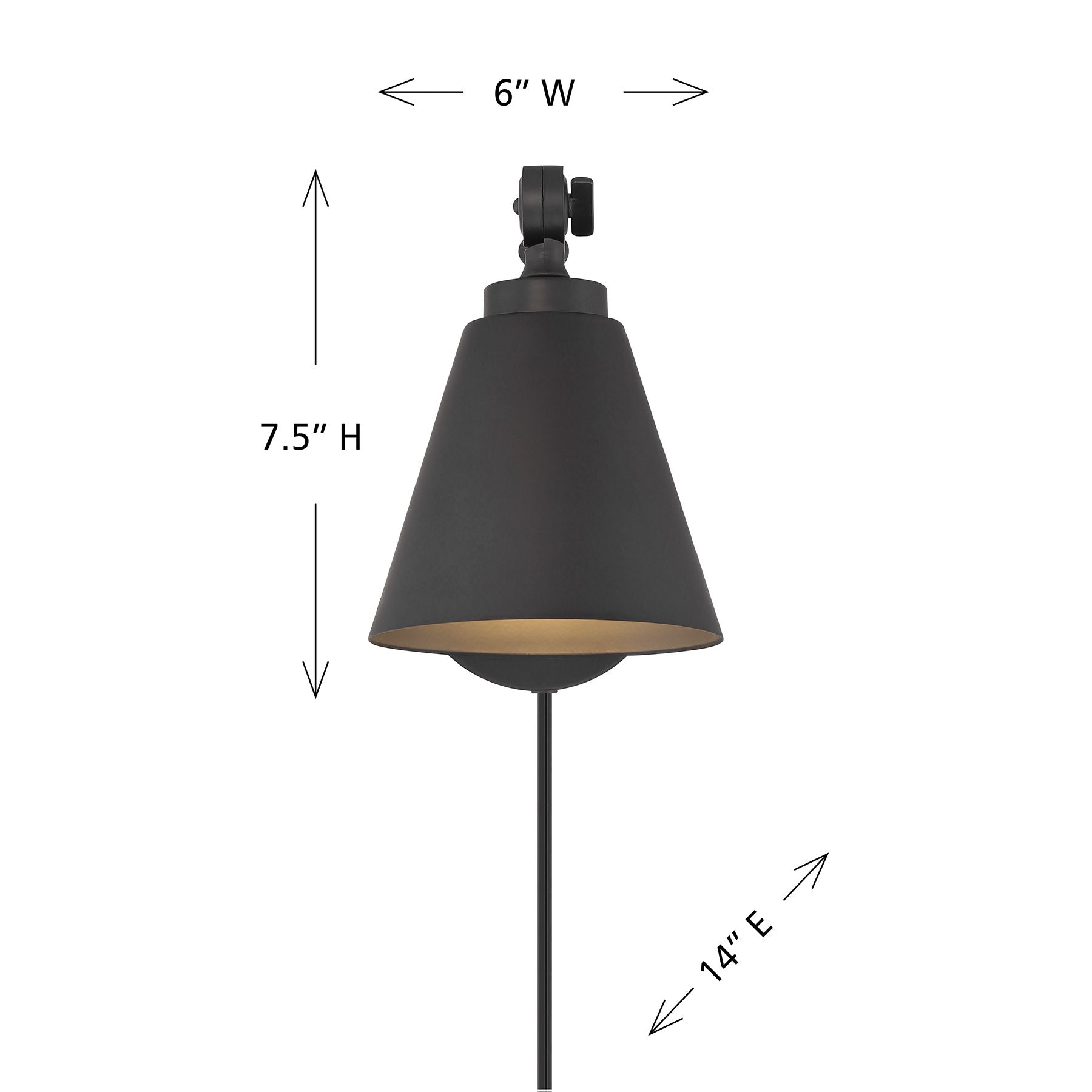 MERIDIAN, VINTAGE INDUSTRIAL SCONCE 2, WALL SCONCES