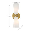 MERIDIAN, CONTEMPORARY SCONCE, WALL SCONCES