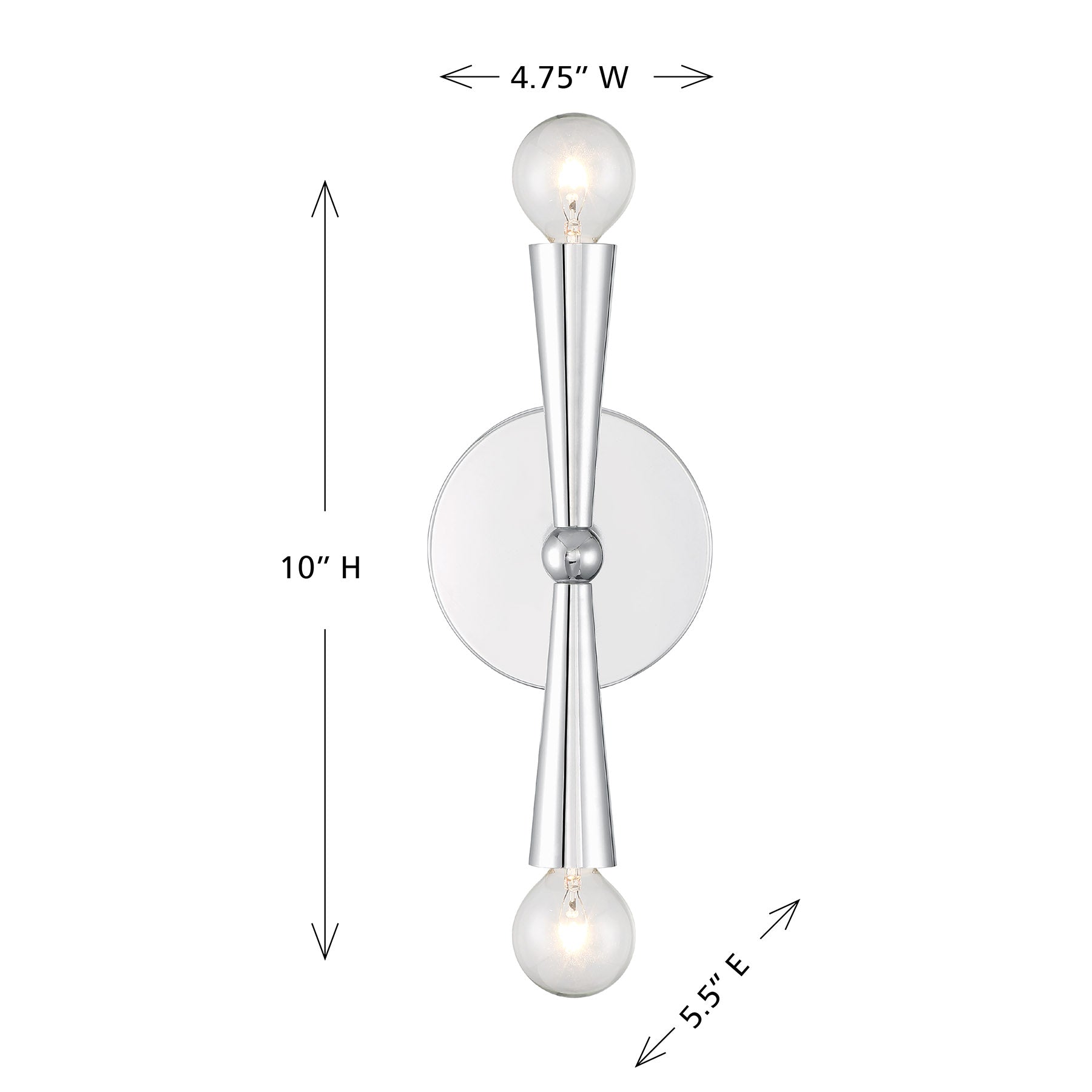 MERIDIAN, CONTEMPORARY SCONCE 2, WALL SCONCES