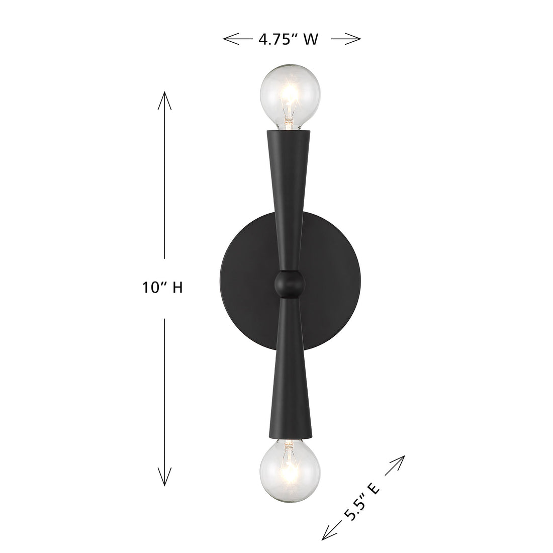 MERIDIAN, CONTEMPORARY SCONCE 2, WALL SCONCES