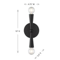 MERIDIAN, CONTEMPORARY SCONCE 2, WALL SCONCES