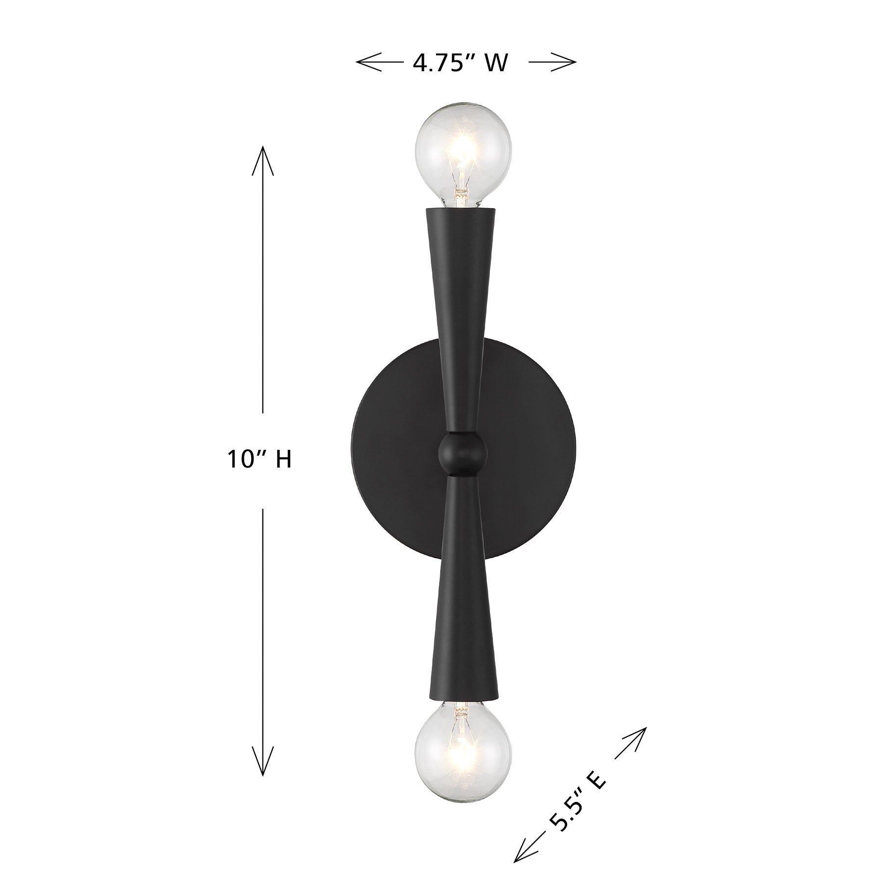 MERIDIAN, CONTEMPORARY SCONCE 2, WALL SCONCES