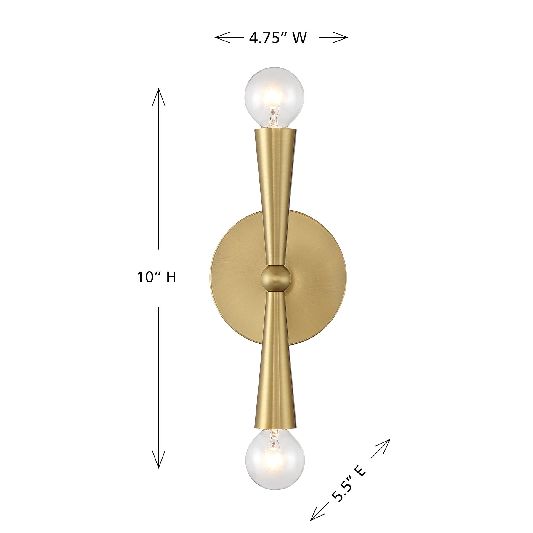 MERIDIAN, CONTEMPORARY SCONCE 2, WALL SCONCES