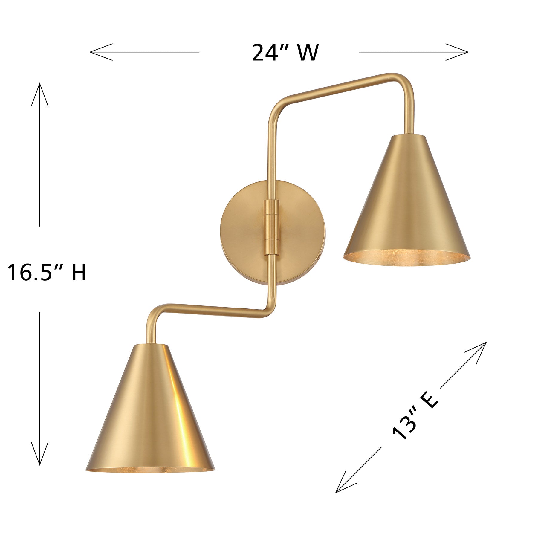 MERIDIAN, MODERN SCONCE, WALL SCONCES