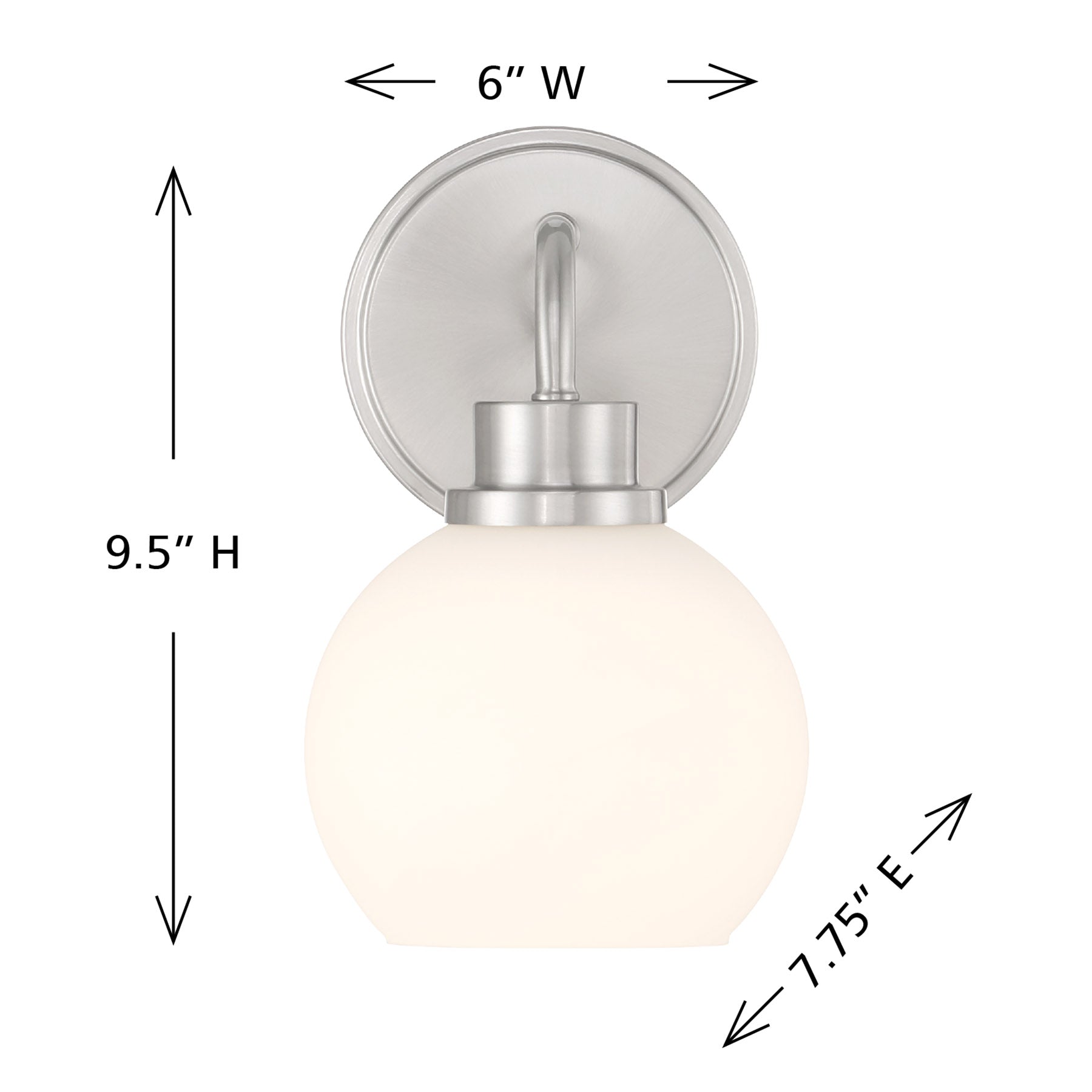 MERIDIAN, CONTEMPORARY SCONCE 3, WALL SCONCES