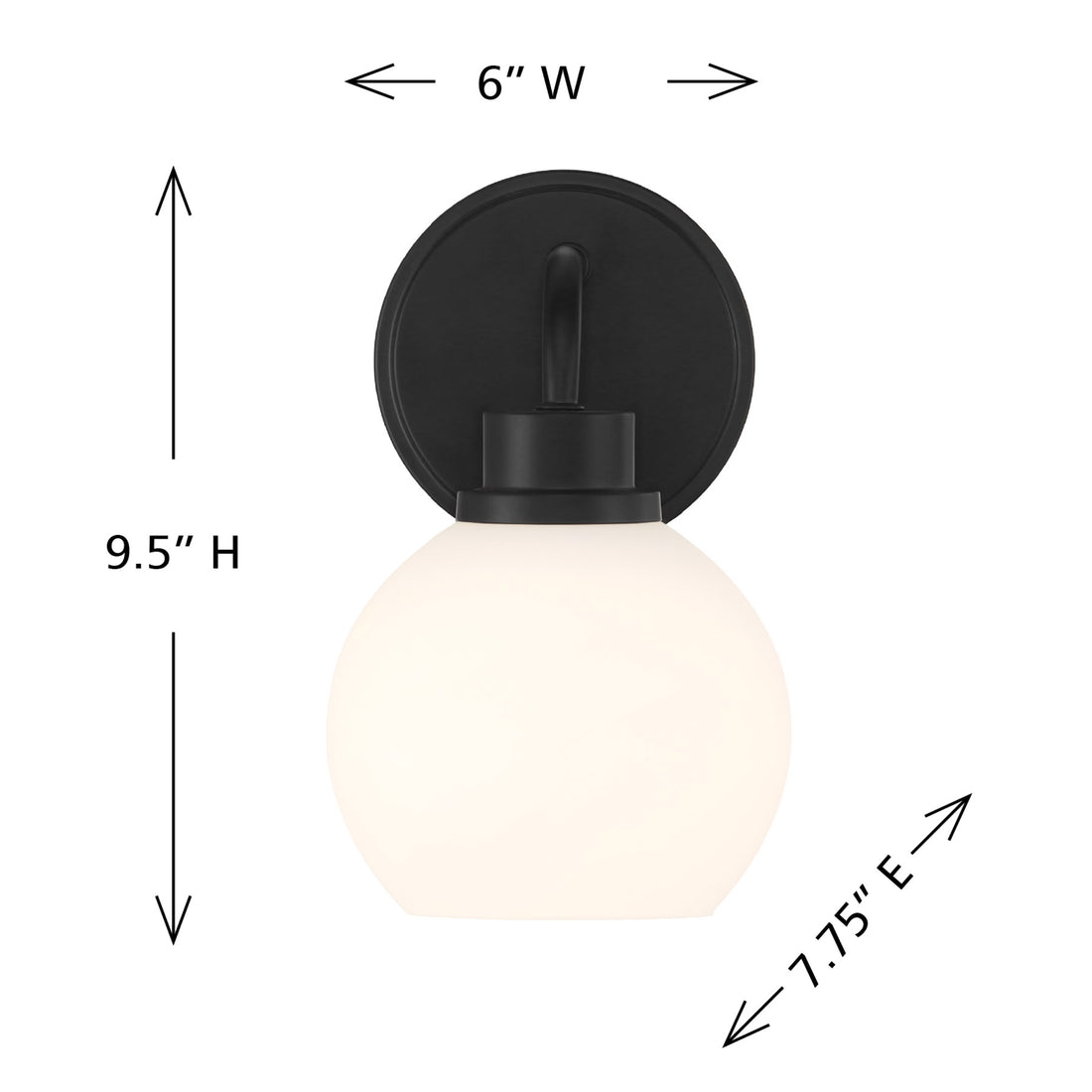MERIDIAN, CONTEMPORARY SCONCE 3, WALL SCONCES