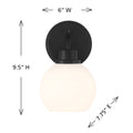MERIDIAN, CONTEMPORARY SCONCE 3, WALL SCONCES