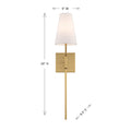MERIDIAN, TRANSITIONAL SCONCE, WALL SCONCES