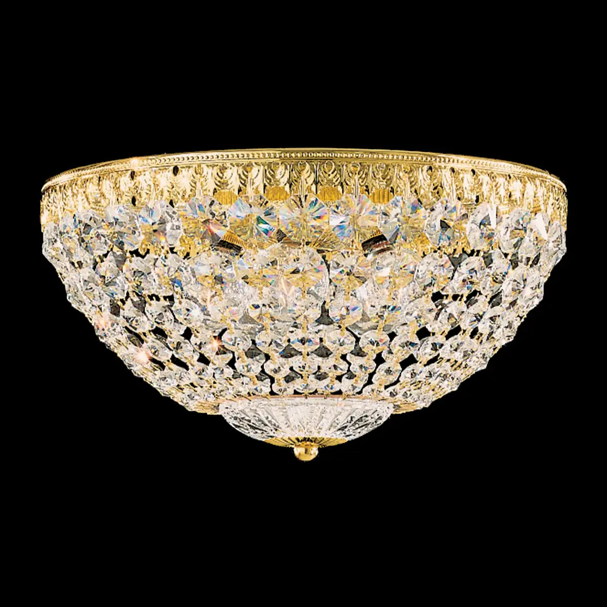 Schonbek, Petit Crystal Flush Mount, FLUSH MOUNT CEILING LIGHTS