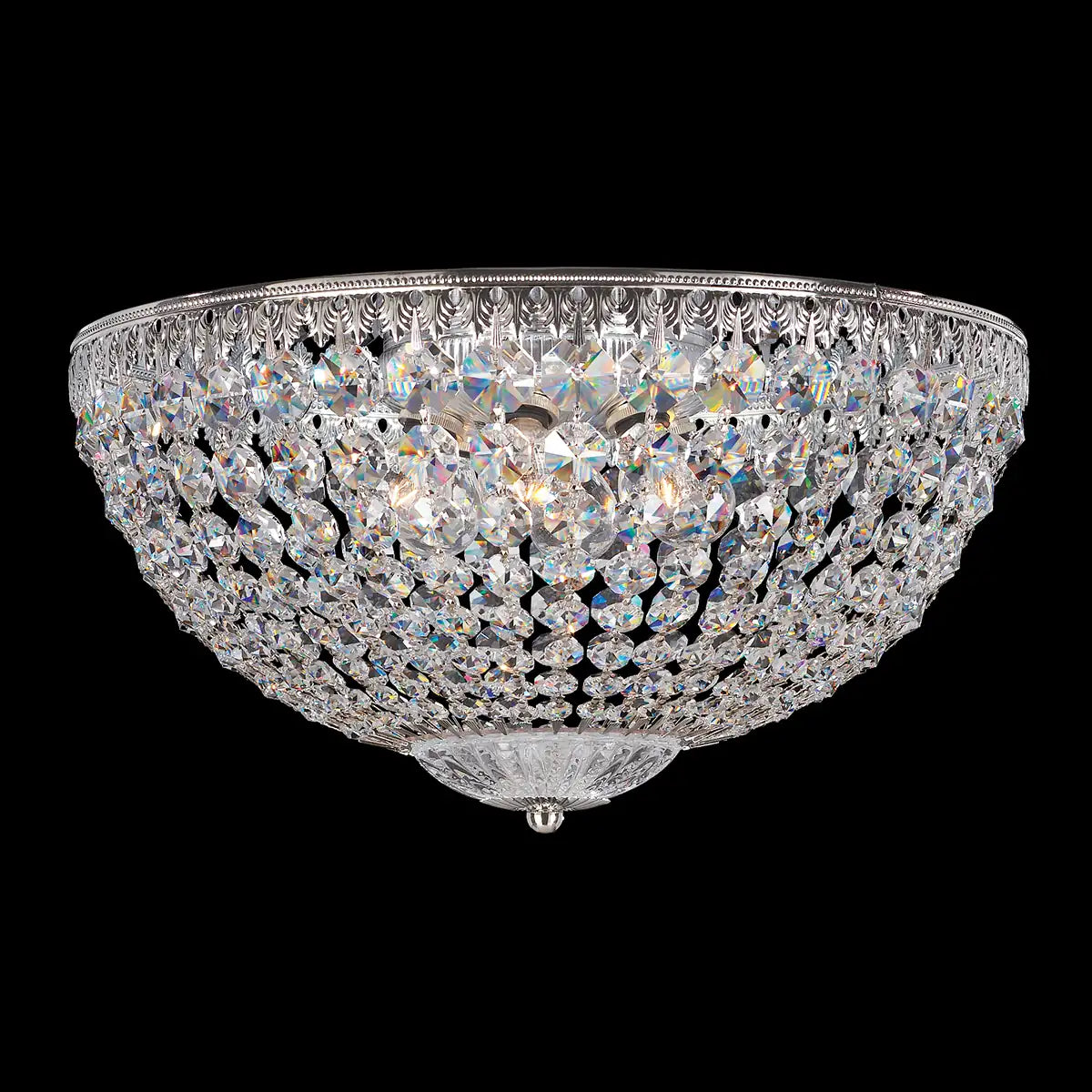 Schonbek, Petit Crystal Flush Mount, FLUSH MOUNT CEILING LIGHTS