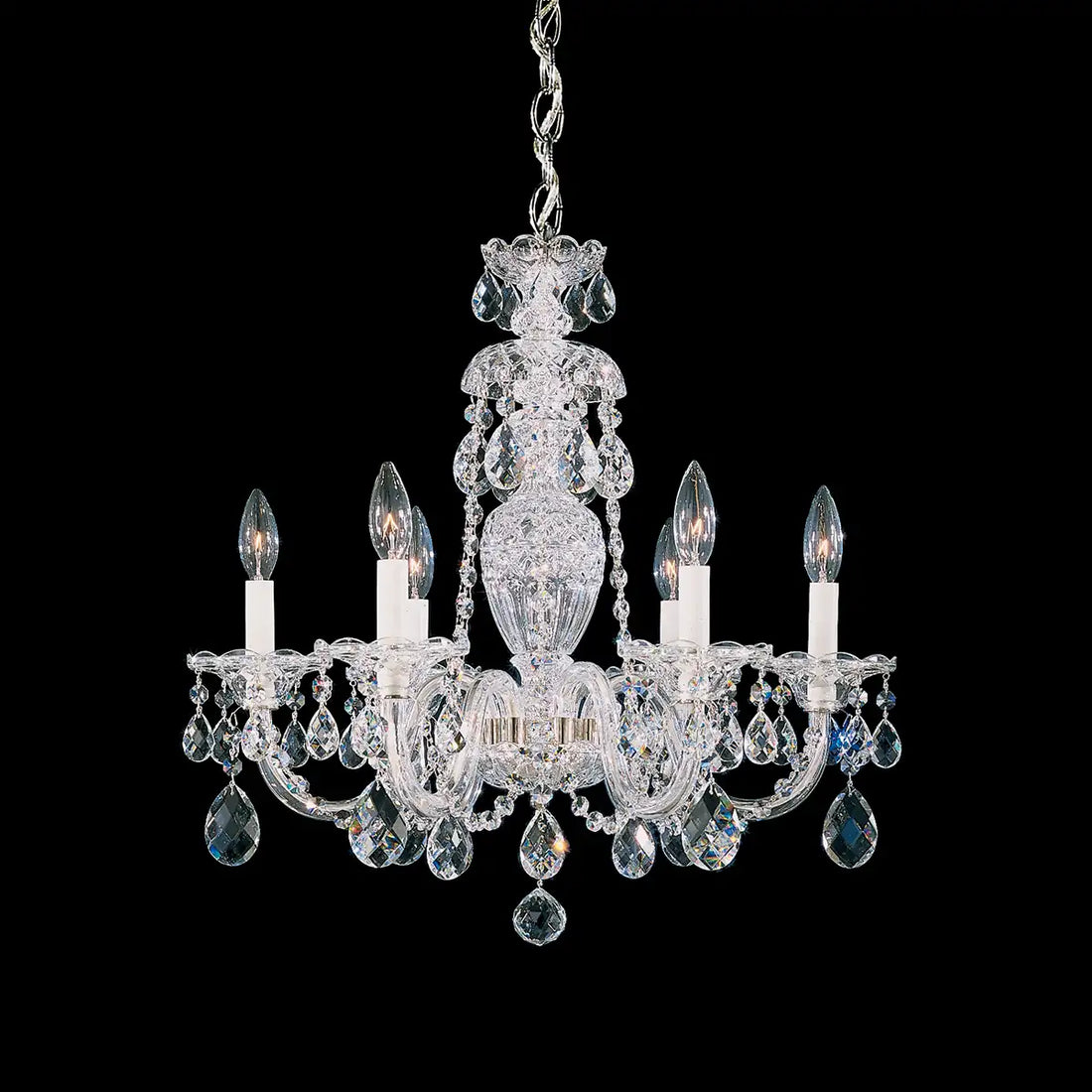 Schonbek, Sterling Chandelier, CHANDELIER LIGHT