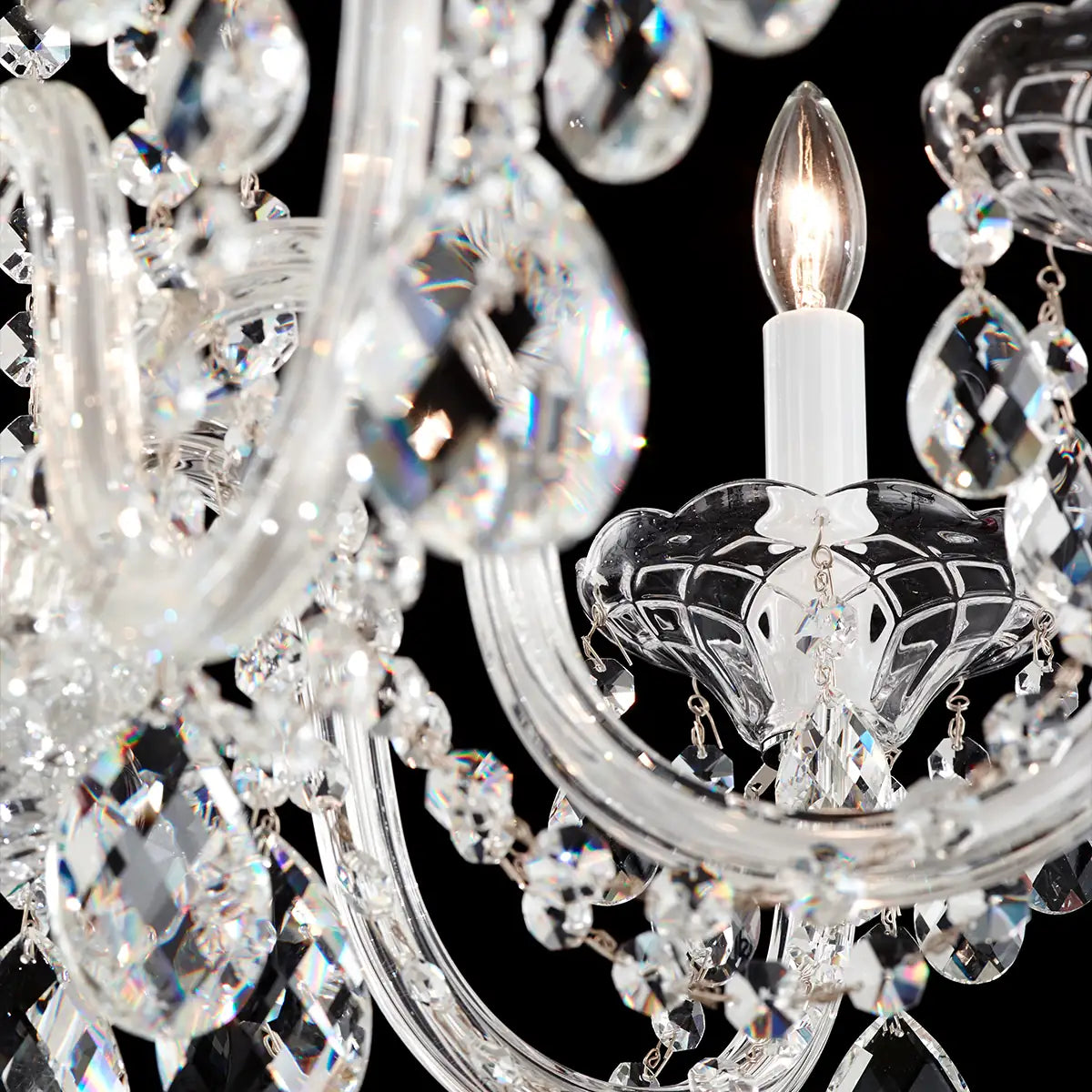 Schonbek, Sterling Chandelier, CHANDELIER LIGHT