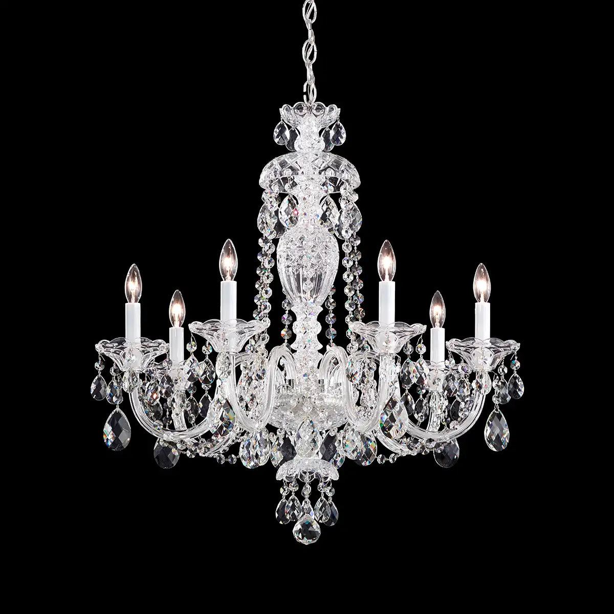 Schonbek, Sterling Chandelier, CHANDELIER LIGHT