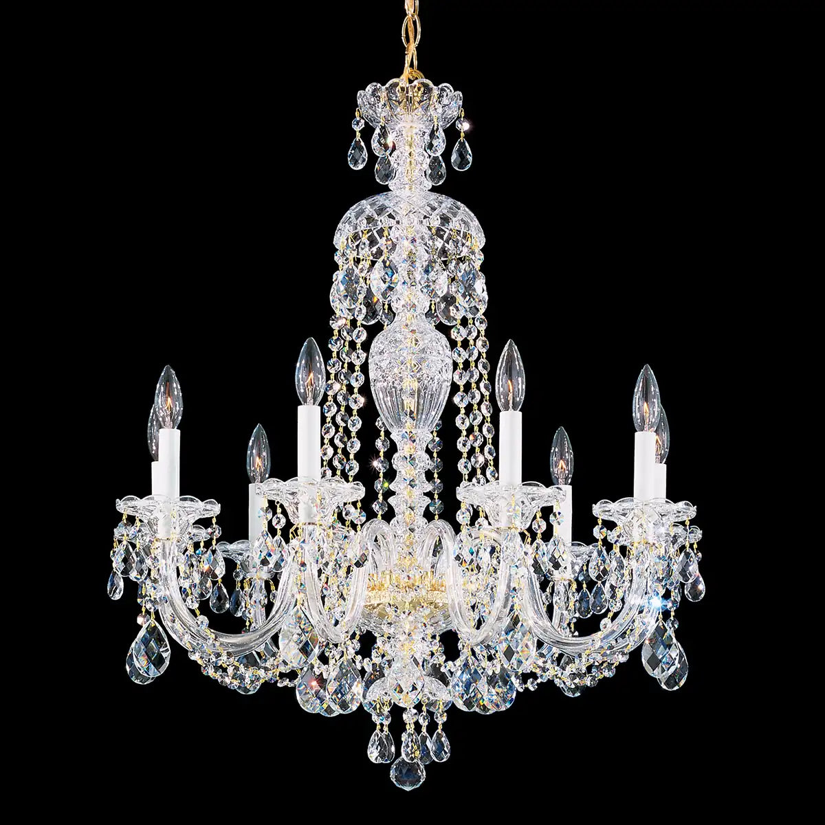 Schonbek, Sterling Chandelier, CHANDELIER LIGHT