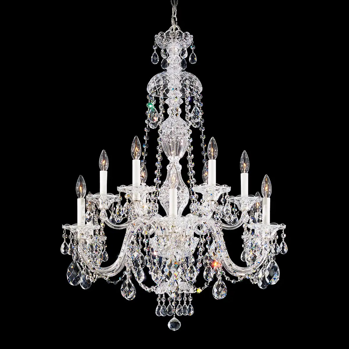 Schonbek, Sterling Chandelier, CHANDELIER LIGHT
