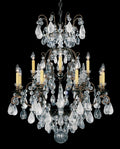 Schonbek, Renaissance Rock Crystal Chandelier, CHANDELIER LIGHT