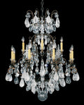 Schonbek, Renaissance Rock Crystal Chandelier, CHANDELIER LIGHT