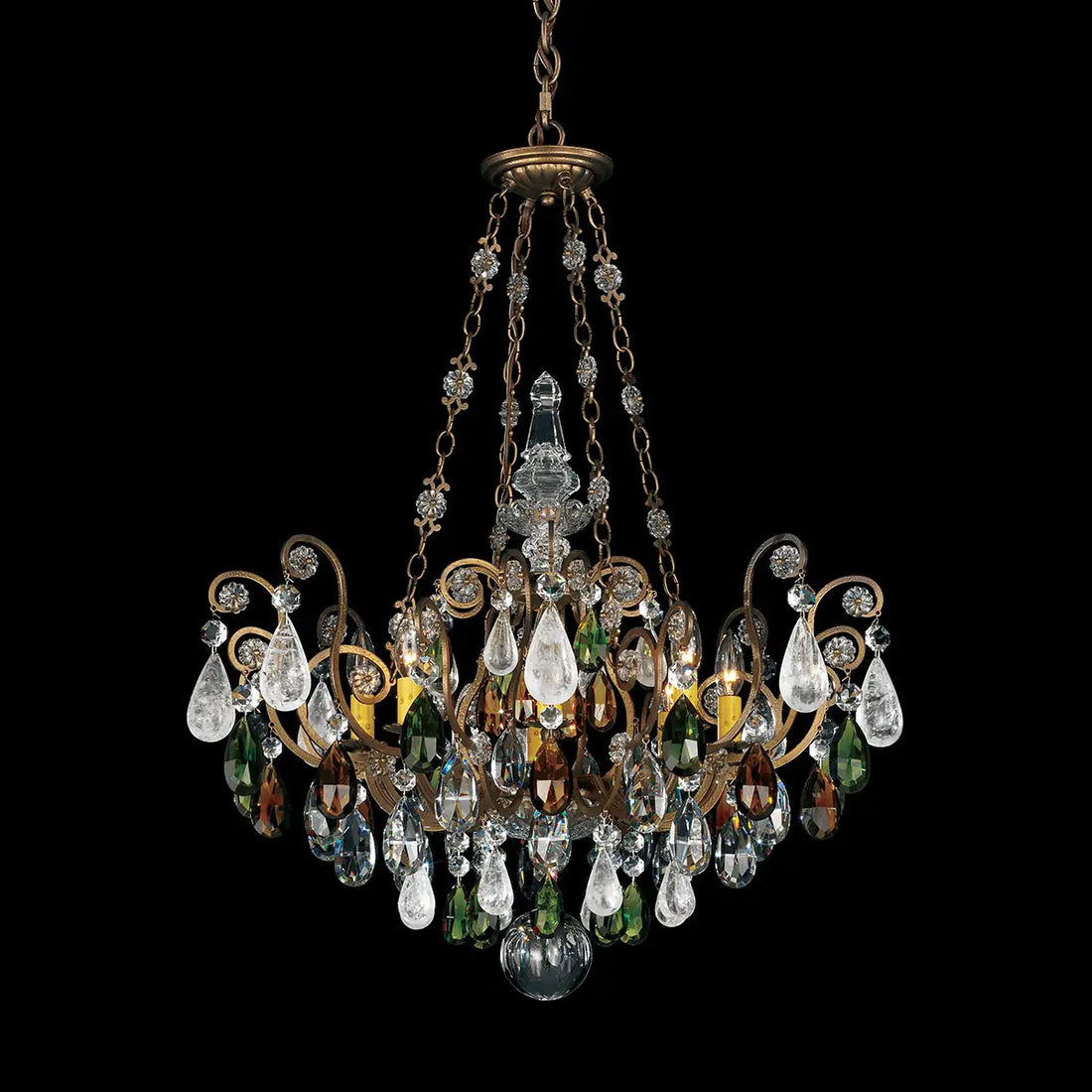 Schonbek, Renaissance Rock Crystal Pendant, PENDANT LIGHT