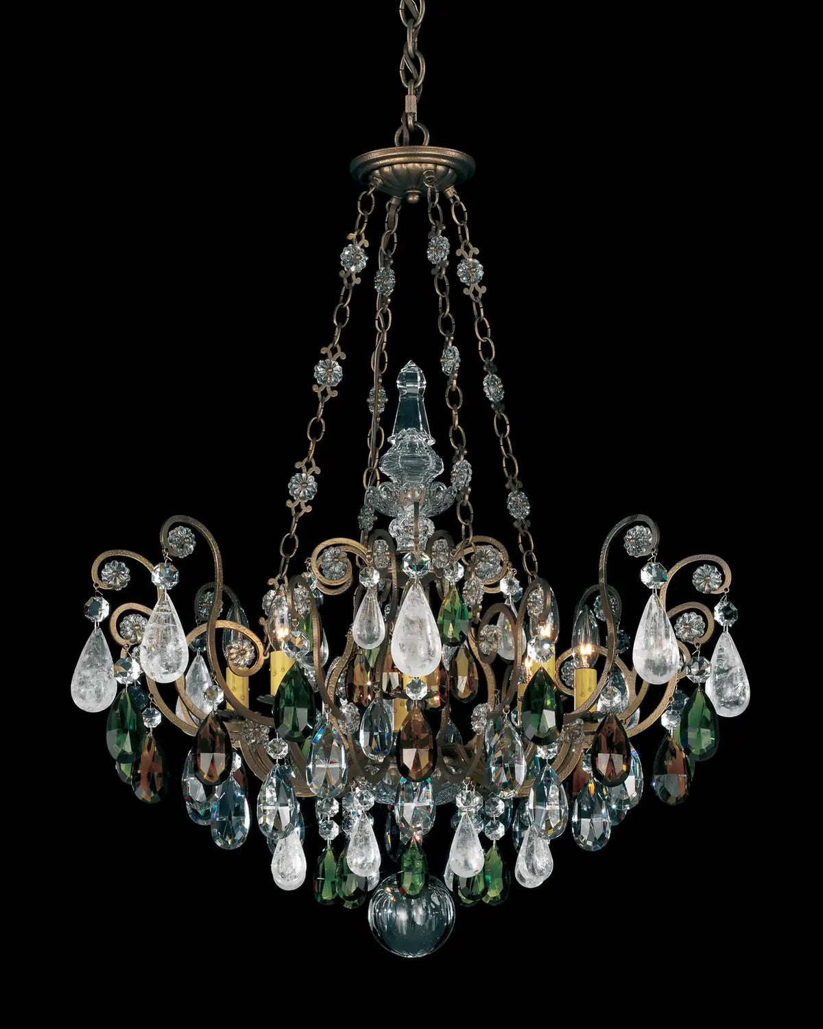 Schonbek, Renaissance Rock Crystal Pendant, PENDANT LIGHT