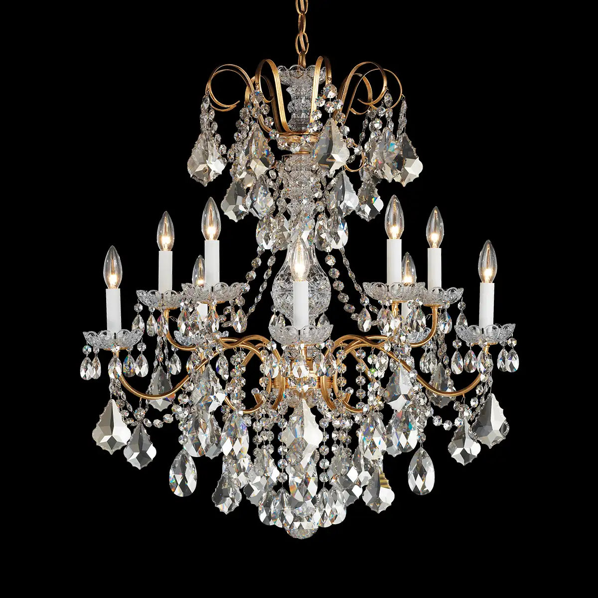 Schonbek, New Orleans Chandelier, CHANDELIER LIGHT