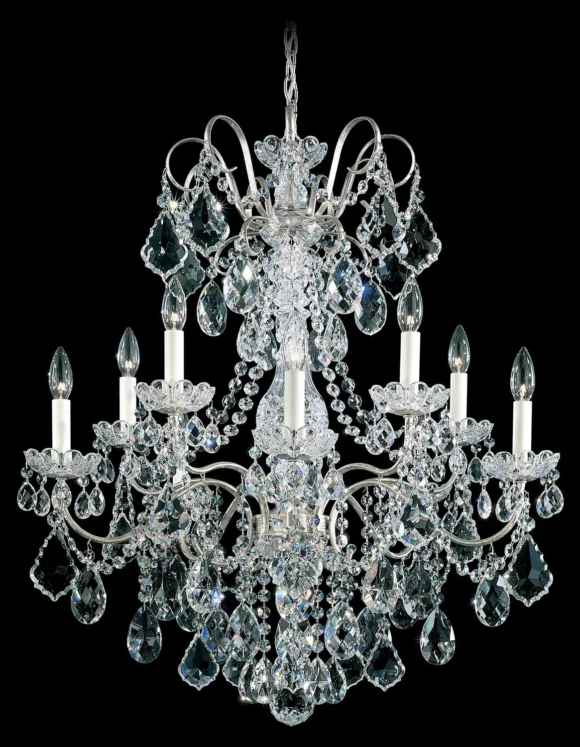 Schonbek, New Orleans Chandelier, CHANDELIER LIGHT