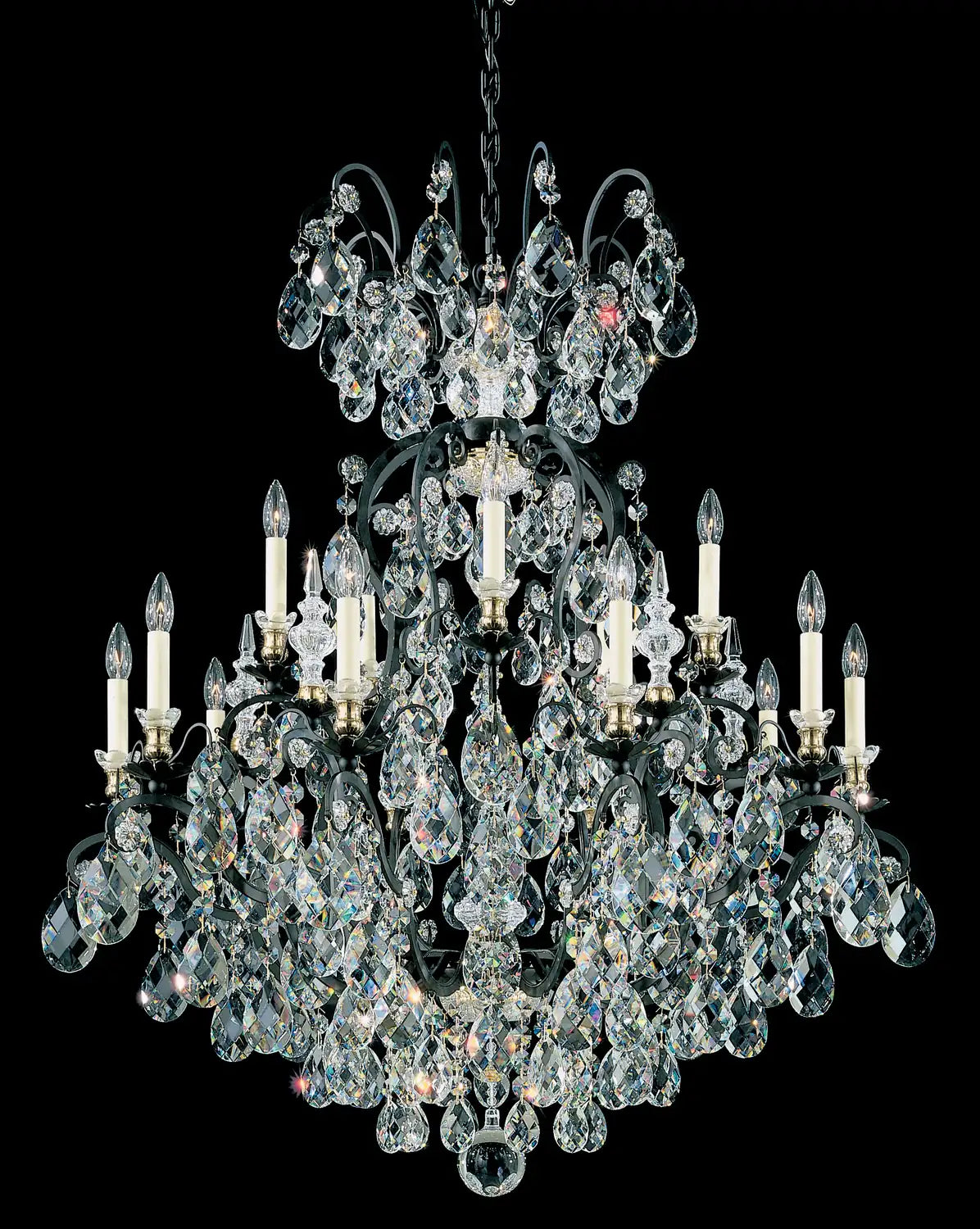 Schonbek, Renaissance Chandelier, CHANDELIER LIGHT
