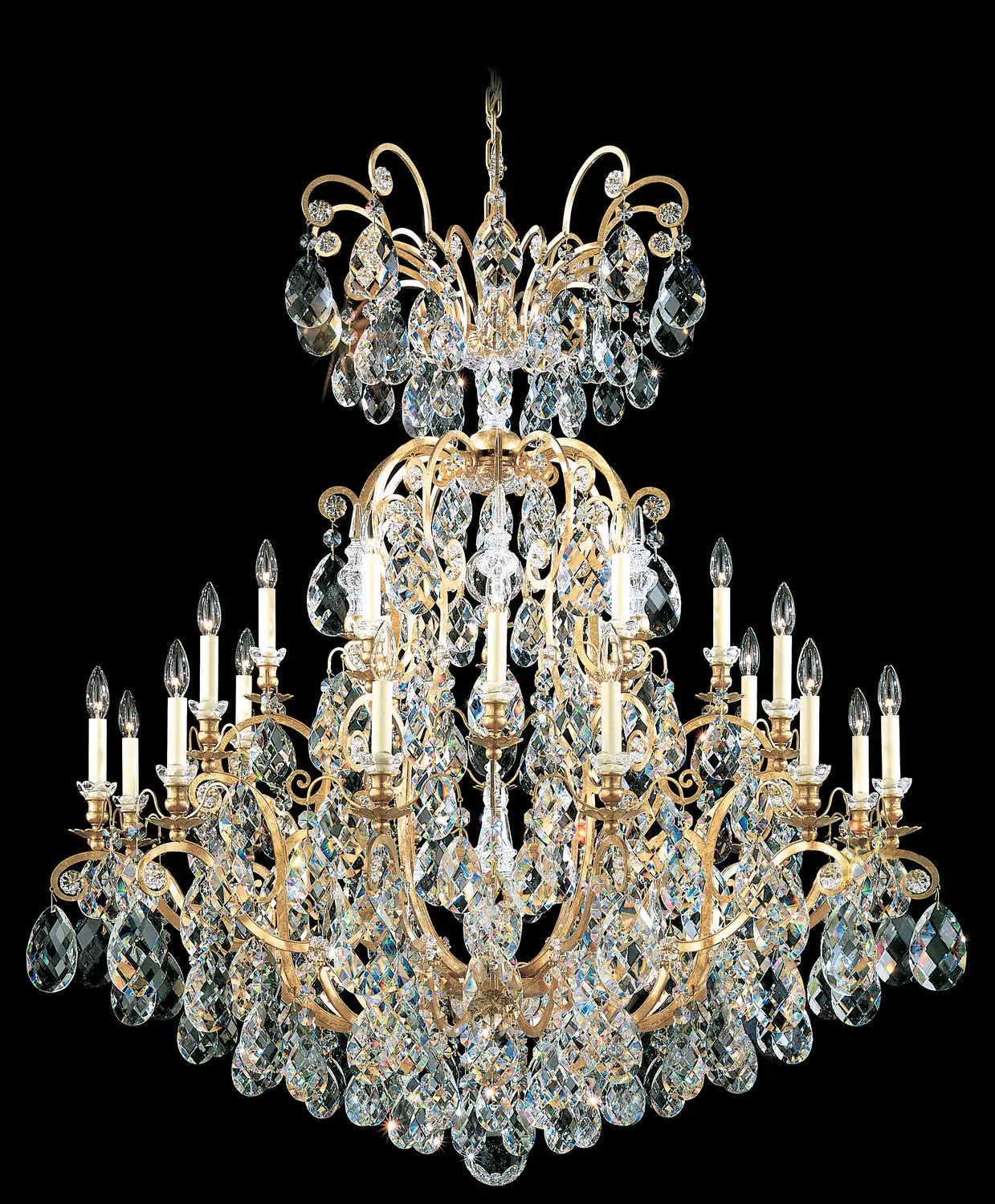 Schonbek, Renaissance Chandelier, CHANDELIER LIGHT