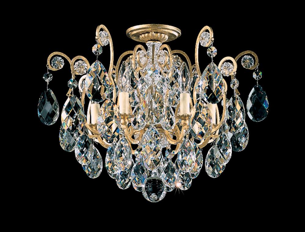 Schonbek, Renaissance Semi-Flush Mount, SEMI FLUSH MOUNT LIGHT