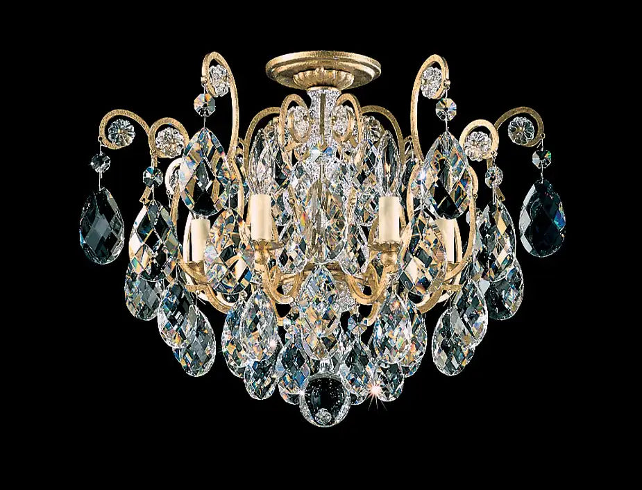 Schonbek, Renaissance Semi-Flush Mount, SEMI FLUSH MOUNT LIGHT