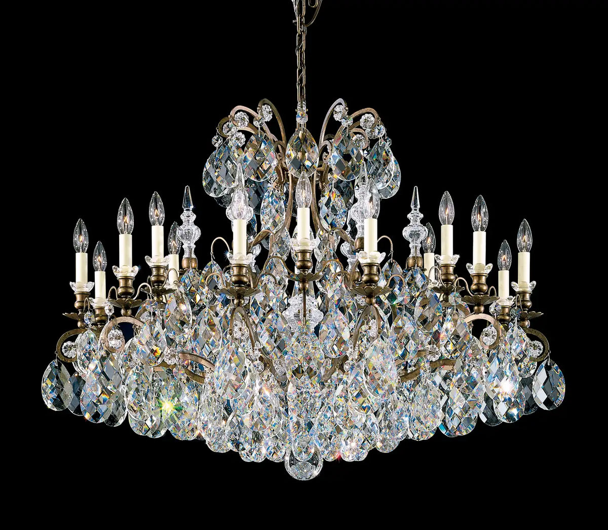 Schonbek, Renaissance Chandelier, CHANDELIER LIGHT
