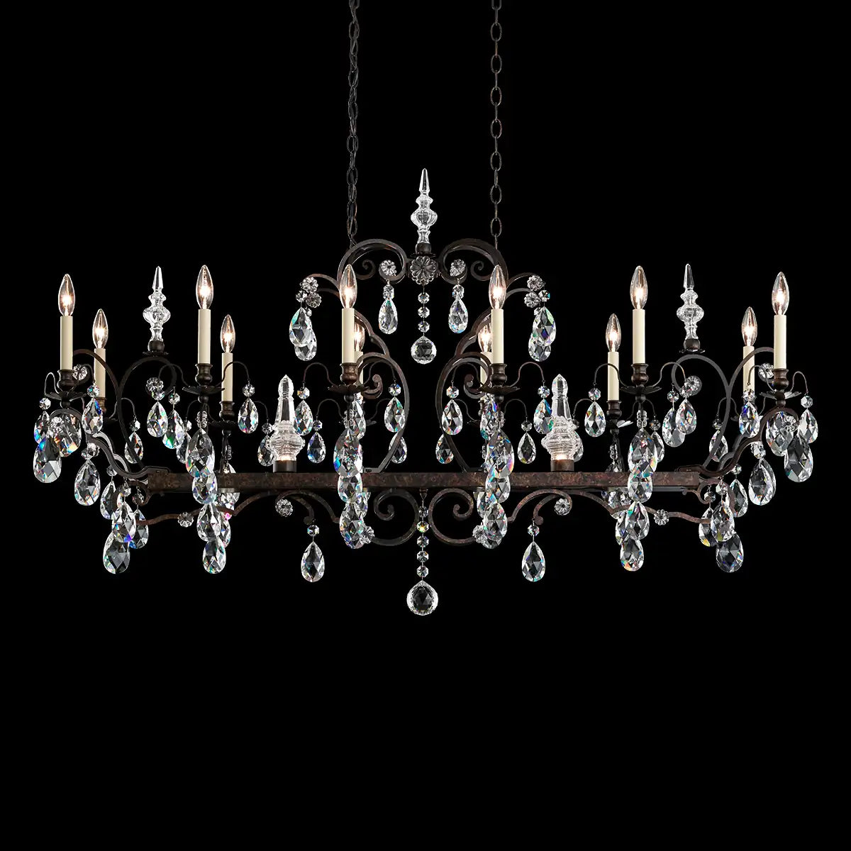 Schonbek, Renaissance Chandelier, CHANDELIER LIGHT