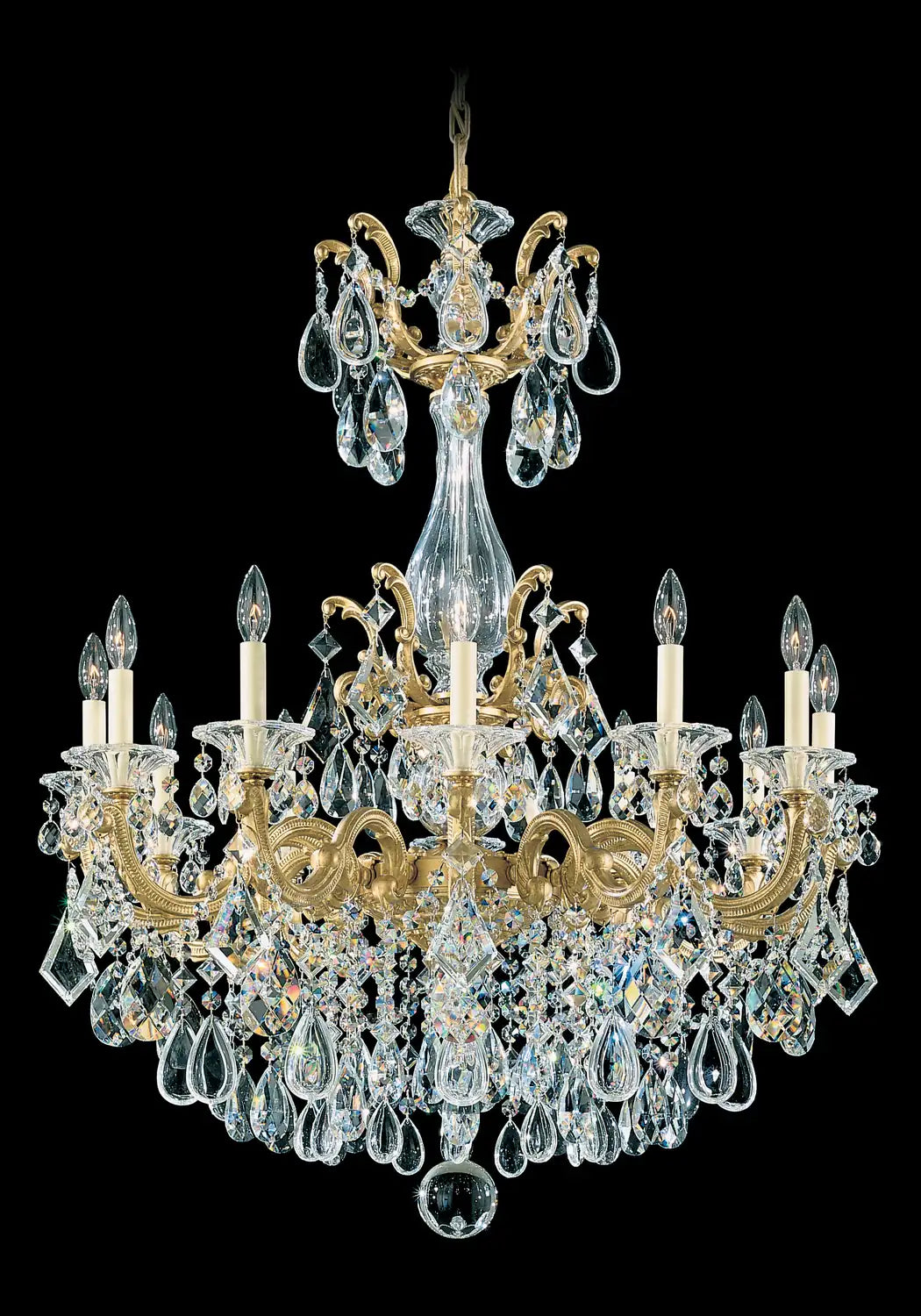 Schonbek, La Scala Chandelier, CHANDELIER LIGHT