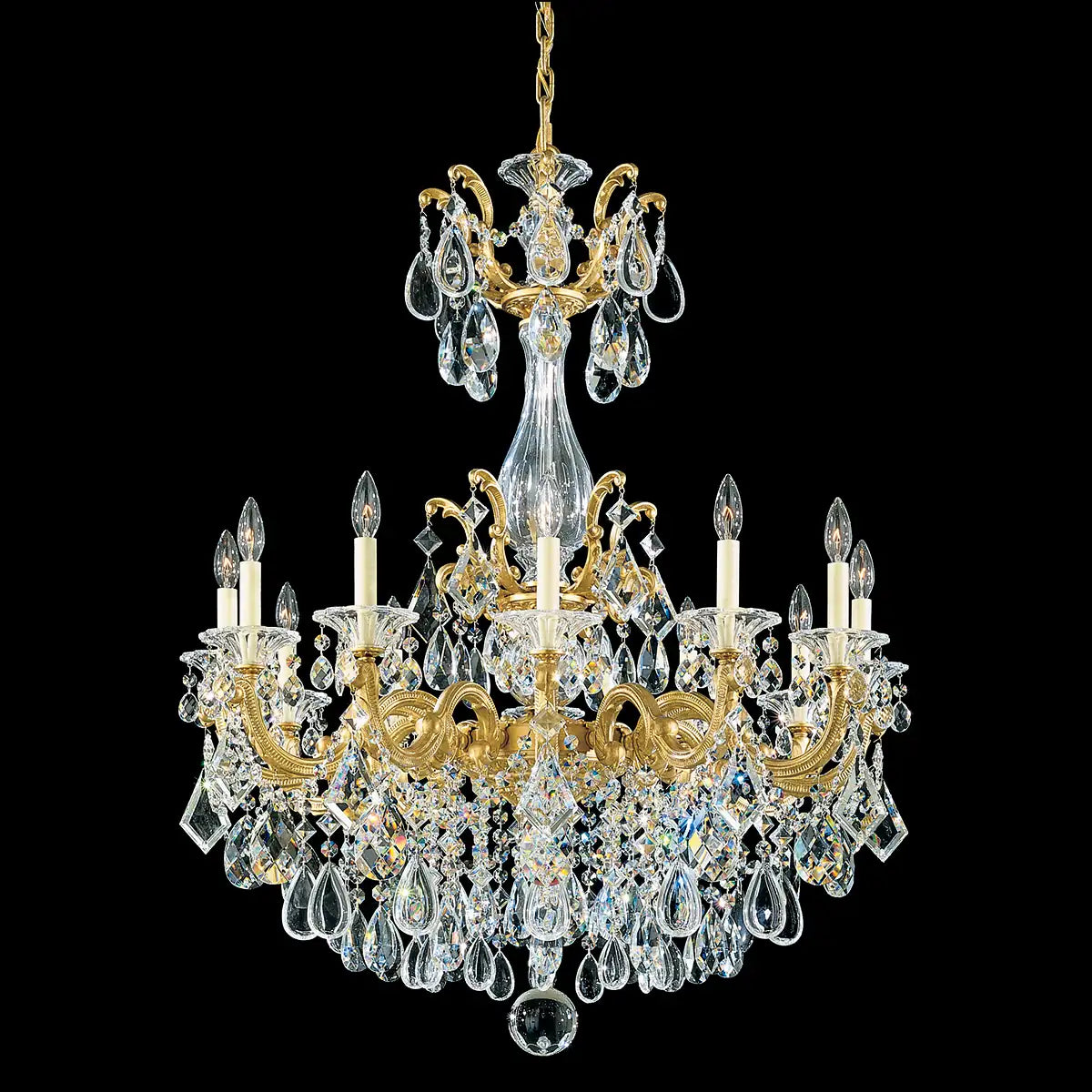 Schonbek, La Scala Chandelier, CHANDELIER LIGHT